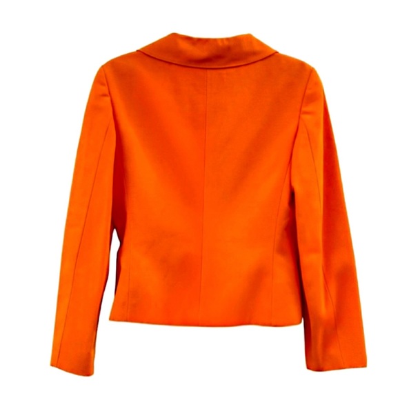 Vintage Genny Orange Skirt and Jacket Suit Size Vintage Fits Size Small - Picture 8 of 12